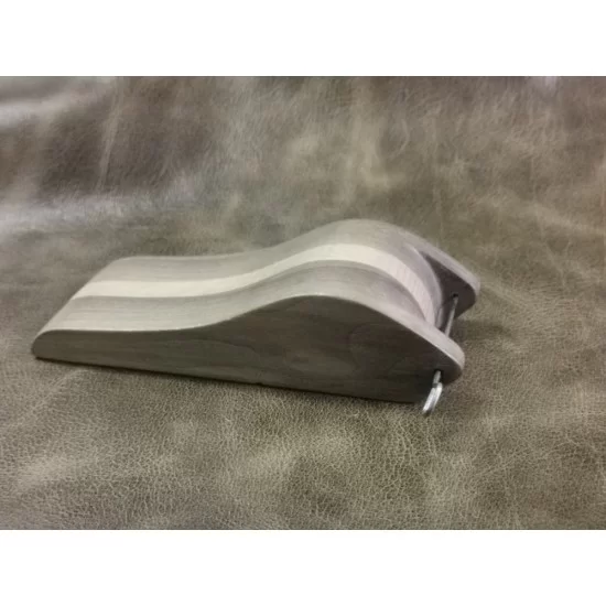 Bending glue, leather tool, wood, watch strap